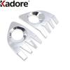 Front Fog Light Lamp Cover Trim For Toyota Corolla Cross    2022 2023 Chrome Foglight Frame Trims Car Accessories