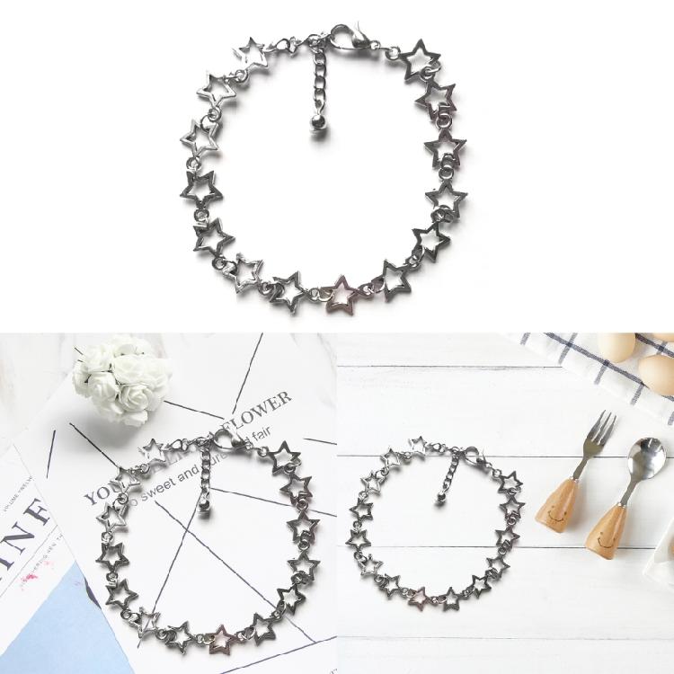 Ins Cold Wind Hip-hop Trend Bracelet Star Alloy Material Sweet Bracelet Jewelry