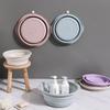 Travel Portable Folding Basin Folding Washbasin Folding Bucket Laundry Bucket Bathroom Accessories Household Cleaning Tools