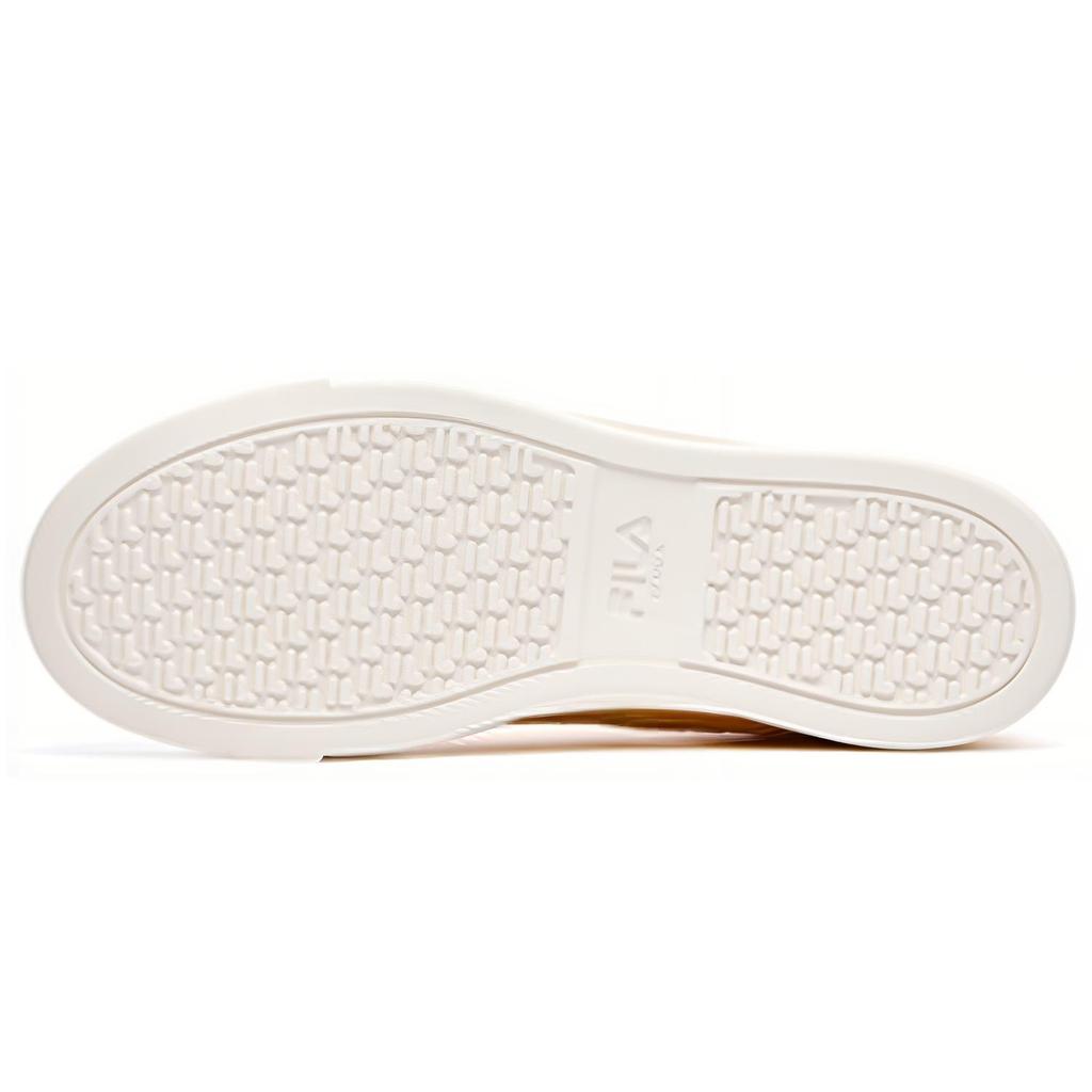 New FILA LUKE Low Top Canvas Shoes Men's Yellow White F12M226308FFS