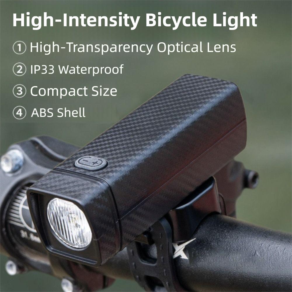 Potable 1000LM Bicycle Headlight Rechargeable with Grip MTB Bike Lamp Warning Waterproof Night Cycling Light Outdoor