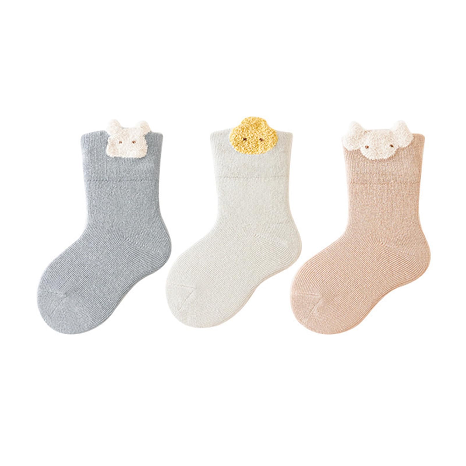 

Baby Kids Set of Kids Crew Mid Nursery Baby Gift [HAYAHARU] Носки, Детские, Носки, Носки, 3, Хлопок, Новорожденные, Дети, Носки, Мальчики, Девочки, Носки,