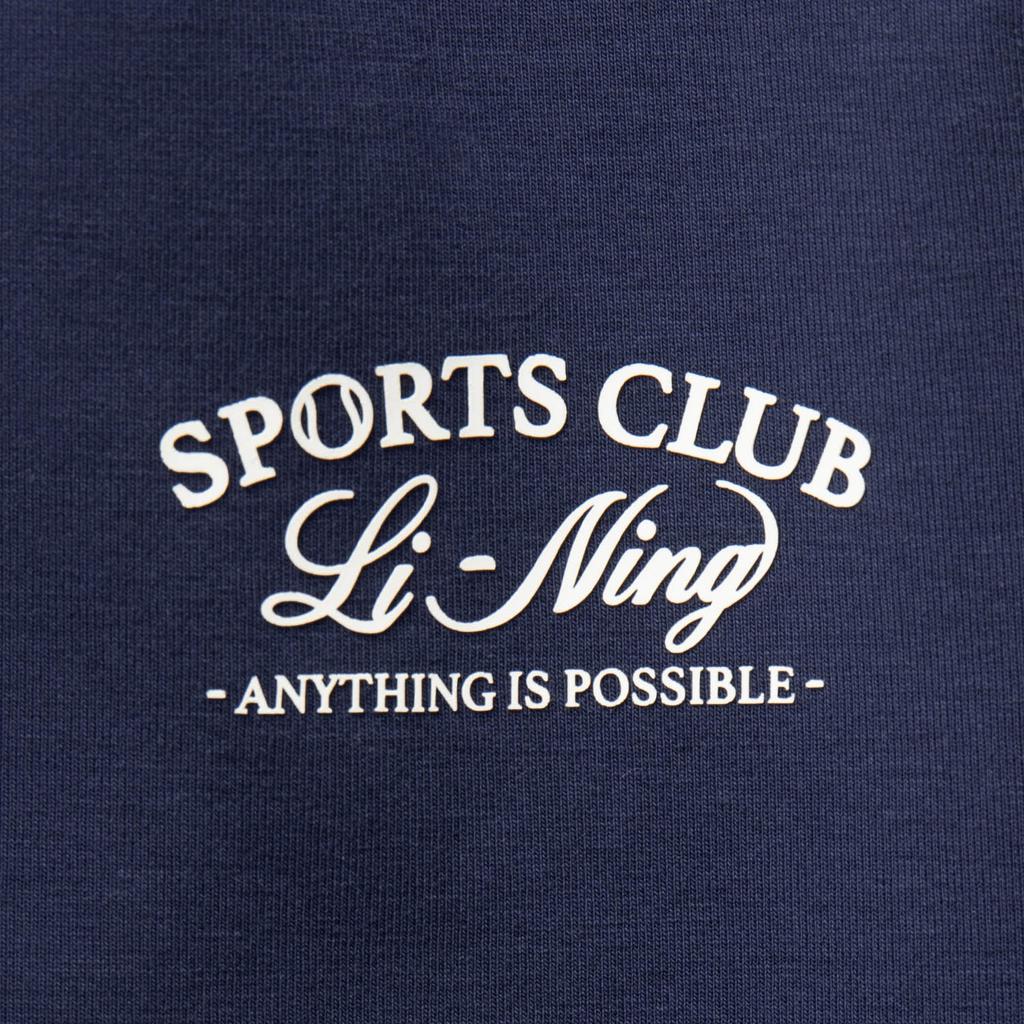 Li Ning Sports Trend Series Comfortable Simple Versatile Letter Straight Leg Casual Pants Women bottoms AKLV356-3