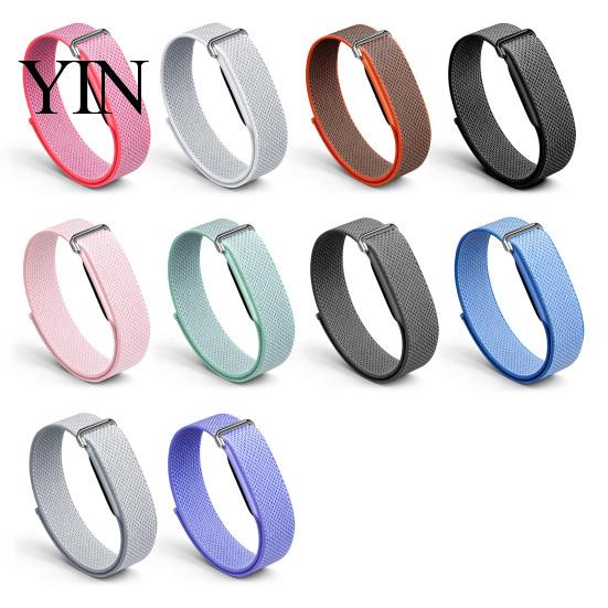 Versatile Sports Replacement Bands Nylon Band for Fitbit Air, Breathable Watch Band, Adjustable Sweat Wicking Sport Wristband, Anti-Sweat Bracelet
