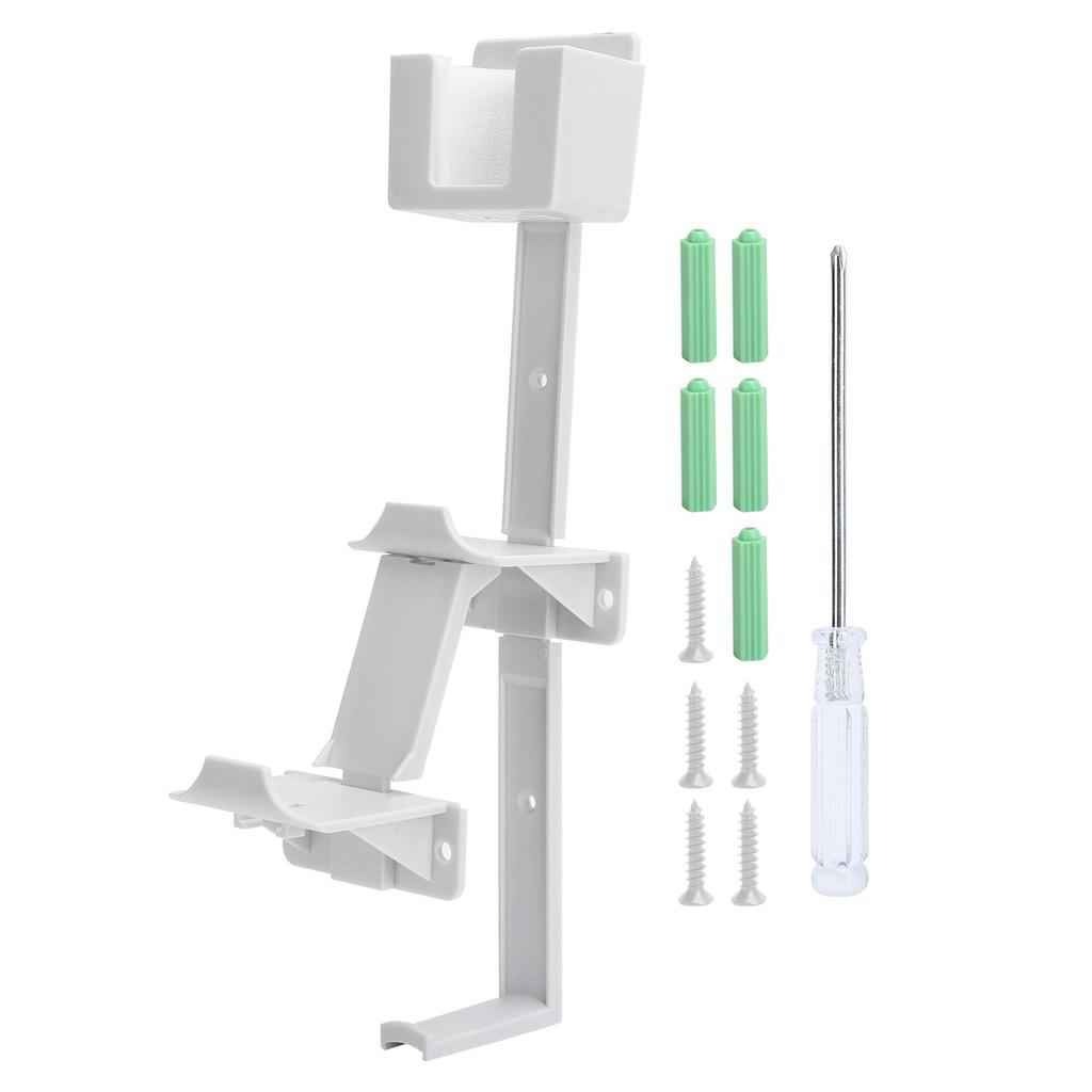 Multifunction Universal Wall Bracket with Headset Hanger for PS5PS4Xbox ControllerWhite