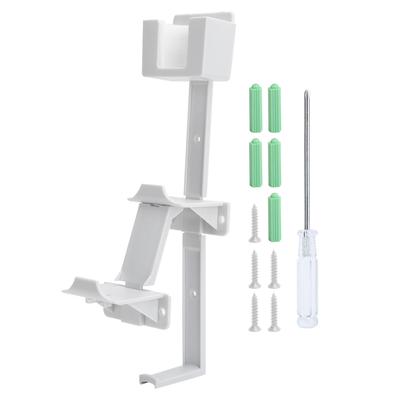 Multifunction Universal Wall Bracket with Headset Hanger for PS5PS4Xbox ControllerWhite