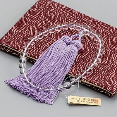 Online Exclusive [Hasegawa Buddhist Altar] Buddhist Prayer Beads with Prayer Bead Bag, Perfect for Funerals and Memorial Services, Made In Japan, Suit
