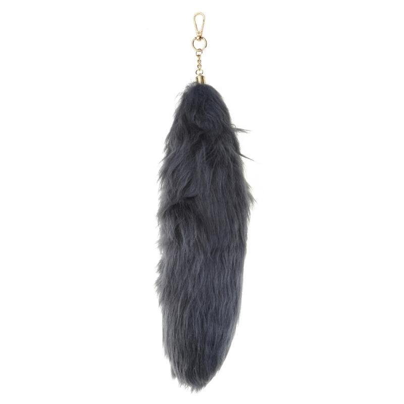 Faux Furs Foxes Tail Keychain Furs Foxes Tail Keyring Handbag Hangings Charms
