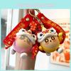 Adorable Pvc Keychain With Cartoon Lion Perfect For Bags And Car Keys