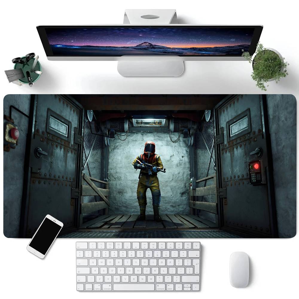 Rust The Game Mousepad Large Keyboard Desk Mat Gaming Mouse Pad LockEdge Non-slip Mat