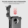 For Insta360 X3 PULUZ Metal Protective Cage Rig Housing Frame with Expand Cold Shoe Base & Tripod Adapter