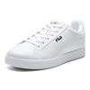Fila Fusion Triple White Synthetic Leather Fashion Comfortable Slip Resistant Durable Lightweight Breathable Low Top Sneakers T12M024301AWT
