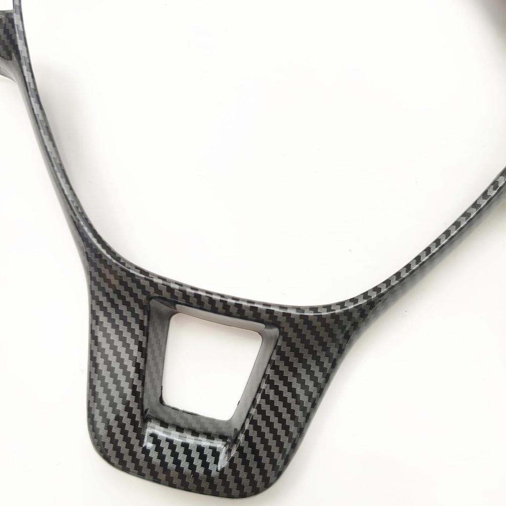 ZiWen Carbon Fiber Steering Wheel Cover Trim for VW Atlas Tiguan Golf Jetta | Easy To Install,improve the Appearance,classy and Beautiful