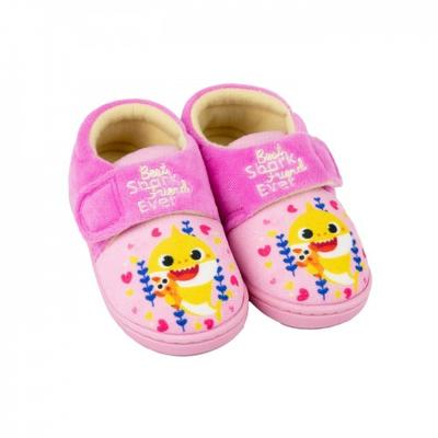 Chinelos de melhor amigo tubarão para meninas