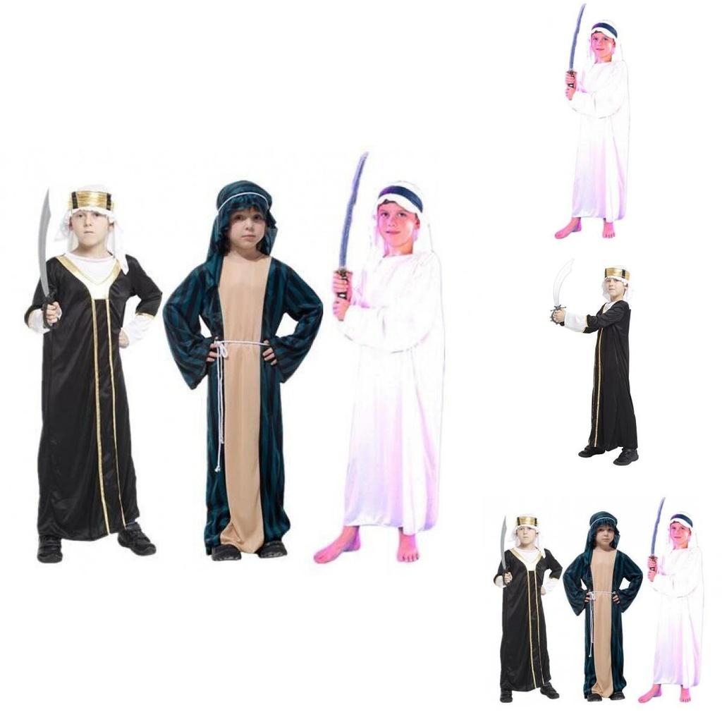 Middle Childrens Delightful Eastern Prince Outfit In Soft Polyester For Boys Girls And