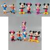 Disney Mickey House Minnie Figure Doll Toy Cake Decoration Set Of 6 Perfect Gift For Kids