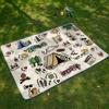 Little Adventurer Picnic Mat Moisture-proof Mat Picnic Cartoon Outing Puppy Spring Outing Portable Waterproof Insulated Lawn Mat