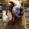 Retro Style Winter Ear Warmers Maillard Style Winter Protection Earmuffs  Winter Cycling
