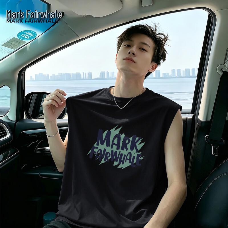 Mark Fairwhale Men s Ice Silk Sleeveless T-Shirt L