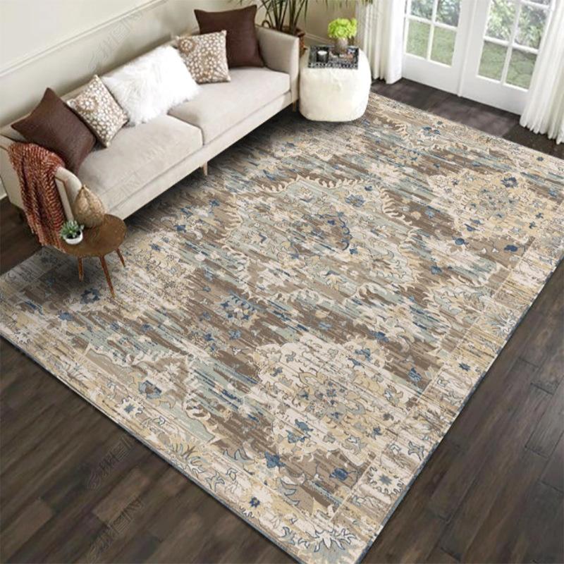 Nordic Ethnic Style Carpet Wholesale Bedroom Sofa Tea Table Tatami Bohemian Home Living Room Carpet Floor Mat
