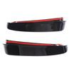 For Chevrolet Corvette C8 2020-2026 ABS Car Rearview Mirror Rain Vent Panel Cover Trim Sticker Decoration Accessories