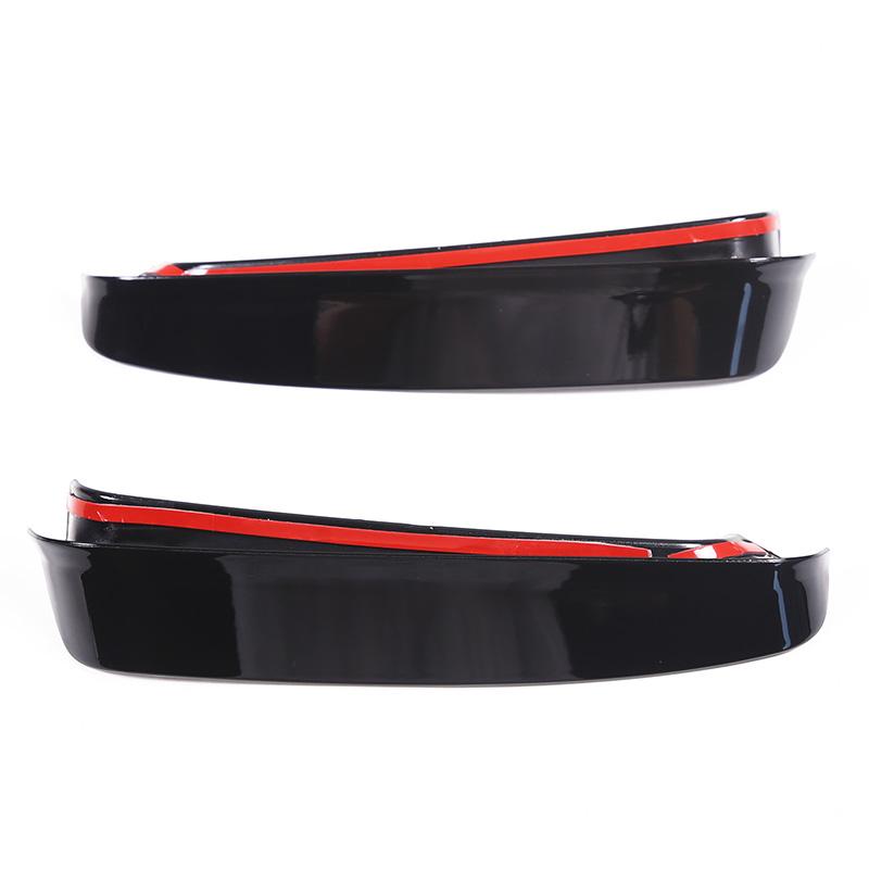 For Chevrolet Corvette C8 2020-2026 ABS Car Rearview Mirror Rain Vent Panel Cover Trim Sticker Decoration Accessories