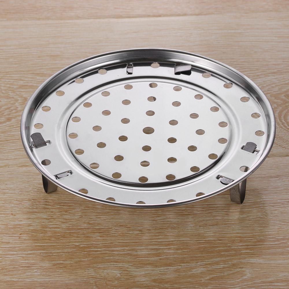 Rack Insulated Durable Steamer Tray Shelf Three-leg Stainless Steel