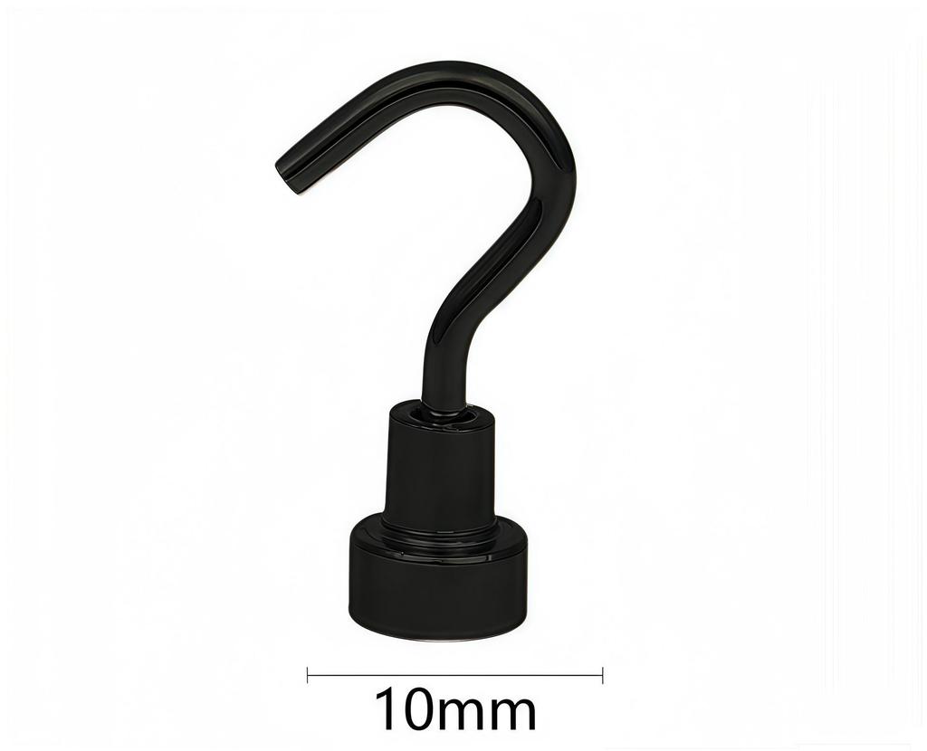 Strong Magnetic No-Paste Right Angle Suction Hook