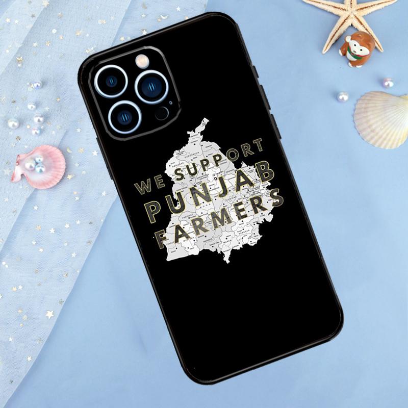 Punjab Map Outline Case For iPhone 17 Pro Max 16 15 13 12 11 14 Pro Max Plus 12 13 Mini 16e 17 Air Back Cover