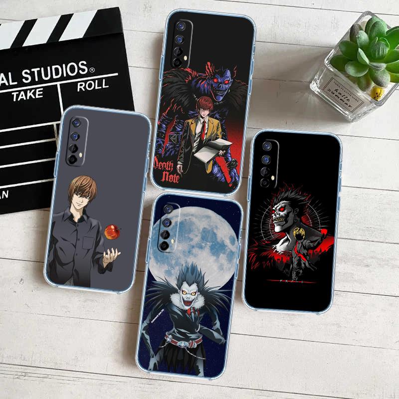 Death Note Ryuk kira Transparent Phone Case for Motorola Moto G40 G04 G05 One Ace Action Fusion + Plus Hyper Macro Vision Zoom