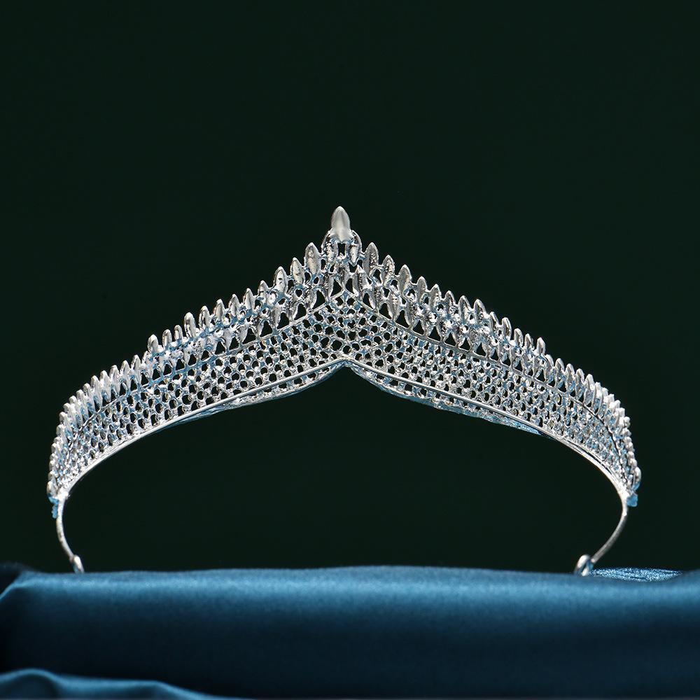 Simple Atmospheric Rhinestone Crown, Wedding Birthday Bar Mitzvah Princess Headband, Wedding Bride Crown Headband Accessories