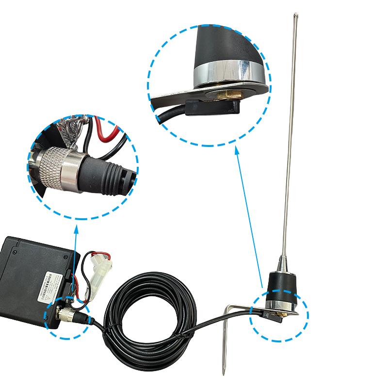 NMO800 Antenna 144/430MHz NMO Connector High Gain Long Range 5M Coaxial Extend Cable for Car Radio TH-9800 BJ-318 BJ-218 Aerials