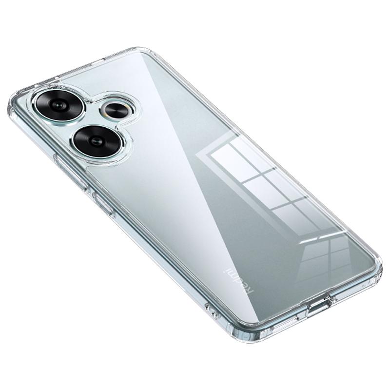 

For Xiaomi Redmi Turbo 3 5G/Poco F6 5G Anti-Scratch Phone Case Hybrid TPU+PC Phone Cover B