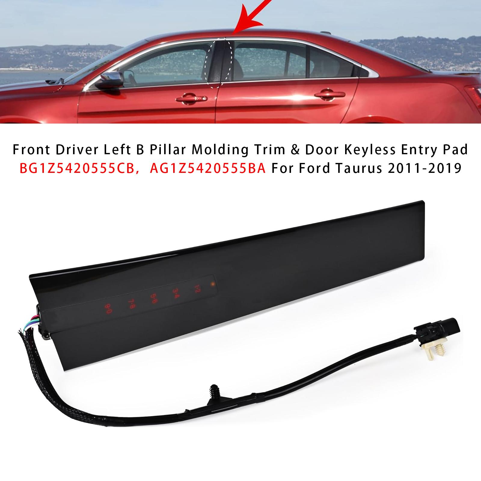 

Передняя левая накладка стойки B и панель бесключевого доступа к двери BG1Z5420555CB AG1Z5420555BA Для Ford Taurus 2011-2019