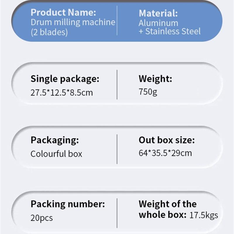 Sichere Verwendung Nussmühlen Manuelle Nussmühlen Multifunktionale Küchenutensilien Mühlen Gerät für Trockenfrüchte