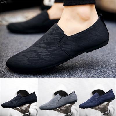 Fashion Men's Summer Retro Lazy Shoes Casual Peas Shoes England Casual Shoes
