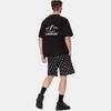 Evisu Straight Fit T Shirt Men's Black Gift Recommendation 2ESGNM1TS566BZ