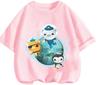 Hot Selling Kids T Shirt Octonauts Cute Design Soft Comfy School Wear Boys Girls Summer Outdoor Casual Clothing