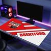 Brent-ford Football Club Crest Mouse Pad, Rubber Base, Mouse Pad for Gamers and Office Use, Gaming Desk , Easy To Clean Mat Christmas Fan Gifts