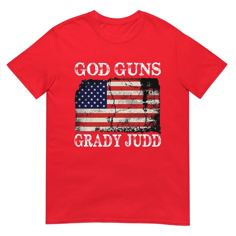 God Guns Grady Judd Us Flag Tshirt S