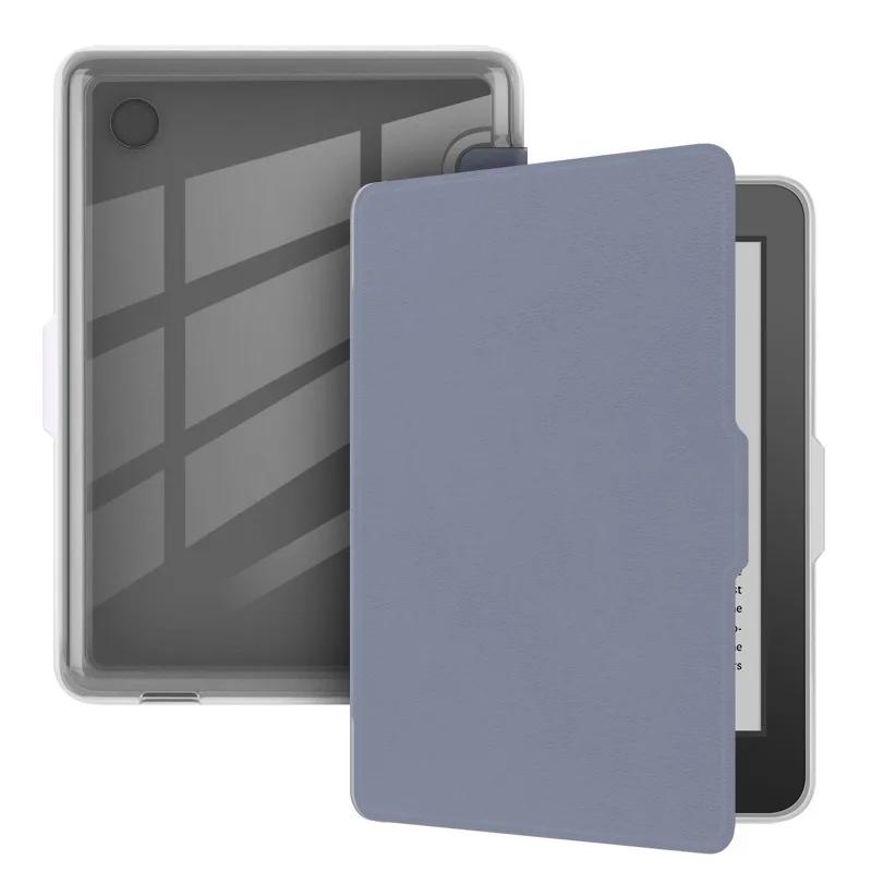 Transparante Acryl Achterkant voor Kobo Clara BW/Clara Colour/Clara 2E N367 N365 N506 6 inch eReader Wake/Sleep Slimme Cover Funda Clara BW N365