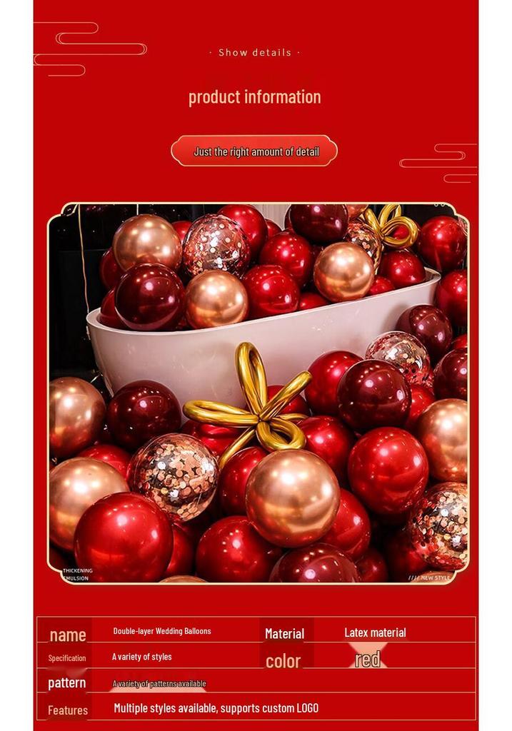 Hochzeitszimmer Ballon Dekorationen: Elegante Ballon-Dekoration für Hochzeiten