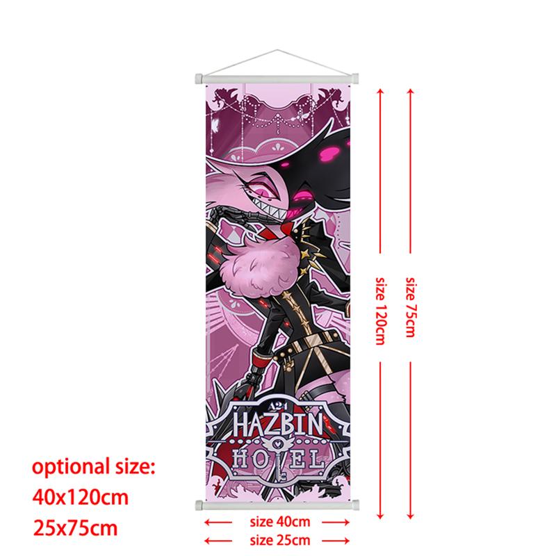 Hazbin Hotel Κρεμαστός Πίνακας Vaggie Alastor Morningstar Helluva Boss Αφίσα Κρεμαστός Πίνακας Διακόσμηση Σπιτιού Αφίσα Τοίχου