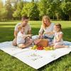 Moisture-Proof Disposable Picnic Blanket Extra Thick Beach Mat New Waterproof Mat  Lawn