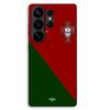 Phone Case - MANIACASE - Samsung Galaxy S26 Ultra - Silicone TPU - Portugal Nike Jersey Pattern - Black