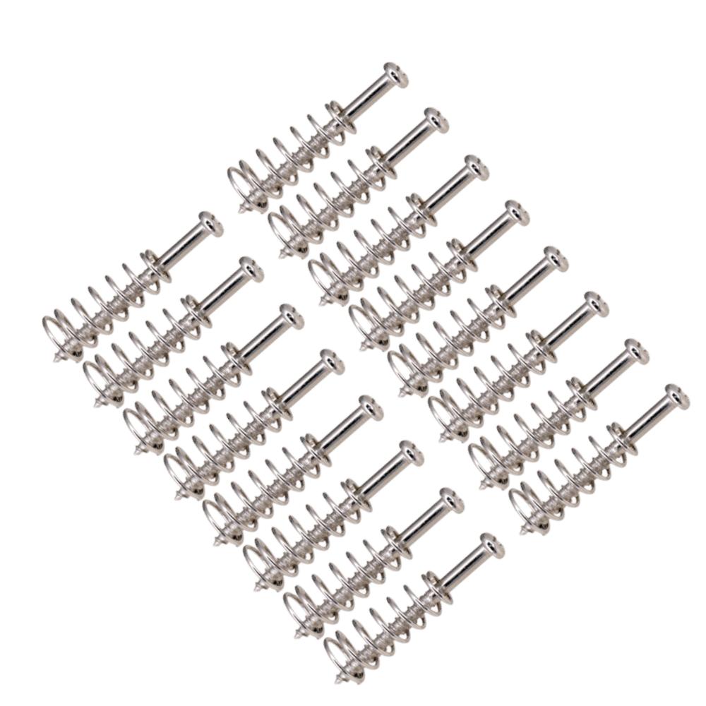 16pcs Metal Electric Guitar Mounting Screw 2.5*26mm Guitar Parts Accessory Guitar Accessory