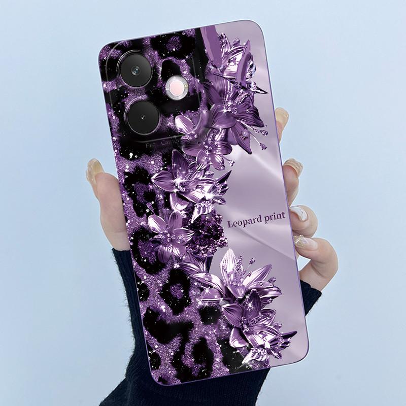 For Oppo A5 Pro 5G Phone Case Cute Panda Back Cover For Oppo A 5 Pro 2025 Full Protection Soft Liquid Silicone Anti Drop Housing