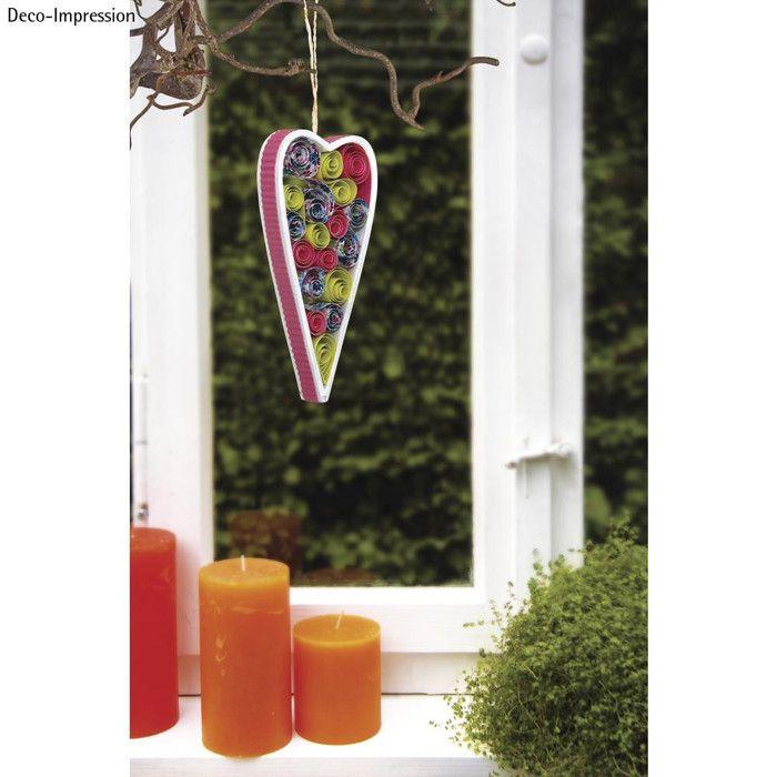 Bandes papier pour quilling cuivre recto verso 0.6x53cm 100p - Cuivre 0,6 x 53 cm