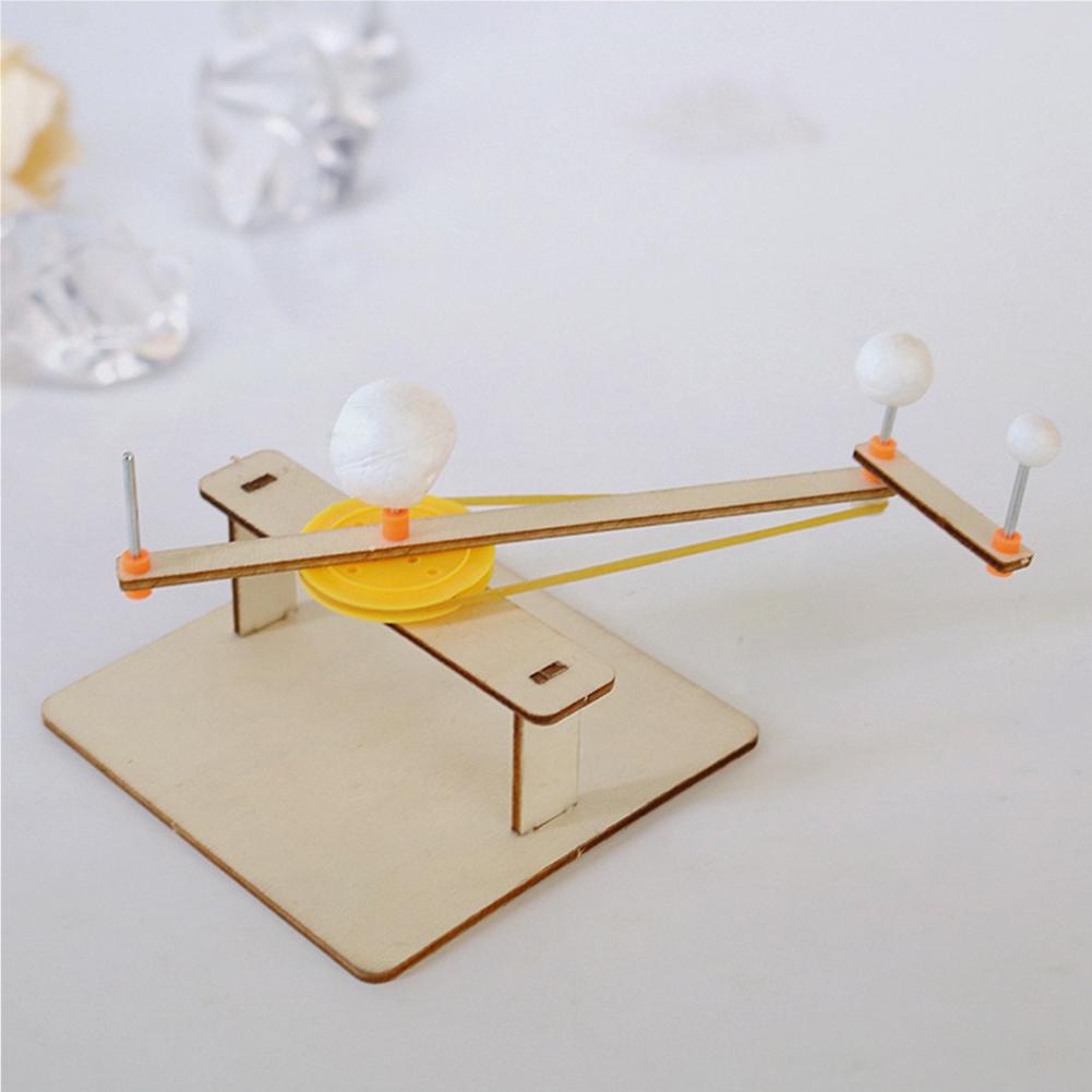 Learning Educational Moon Sun Model Interactive Present Assembled Orbit Planetarium DIY Earth Children Geography Toy