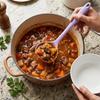 Non-scratch Pan Soup Ladle Round Wide Spoon Head Kitchen Utensil Non-stick Spoon  Daily Cooking